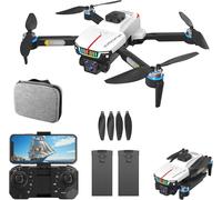 Obest Mini Drone Avec Caméra 4k, Mini Drone Pour Enfants, Drone Moteur Sans Balais Avec Lumières, Positionnement Optique, Évitement Intelligent Des Obstacles, Transmission Fpv Sans Fil, 2 Batteries-Ma