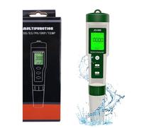 OBEST ph metre electronique 10 en 1, Testeur piscine, test ph TDS S.G EC Sel MΩ H2 OPR Fertilité Température, testeur sel piscine,sonde ph, analyseur d'eau piscine, eau potable,laboratoire
