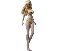 OBEST TBleague S37 Figurine d'action commune pour fille, avec style de tête, blanche