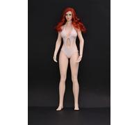 OBEST TBLeague-S42 Europe et États-Unis avec Pieds Peau Blanche 1/6 Scale Bikini en Caoutchouc sans Couture Jambes Longues Corps féminin avec tête sculpter