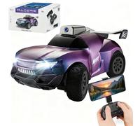 OBEST Voiture télécommandée avec Caméra, 2,4 GHz WiFi Jouet Voiture contrôlée Via Application téléphone, avec Une Haute définition rotative, Cadeau Intelligent pour garçons et Filles