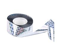 Obetuens 90 m Oiseau dissuasif Tape Holographic Réflexion Réflective Ribbon Effrayant pour Jardin, C Cultures Clignotantes Visual Audible Contrôle du Pigeon Ruban de Protection des Oiseaux