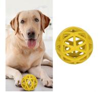 Obetuens Balle Creuse en Caoutchouc pour Chien, Jouet à mâcher pour Chien, Le Jouet est Ferme avec Une Haute ténacité, pour exercer Votre Animal de Compagnie en Plein air (Grand)
