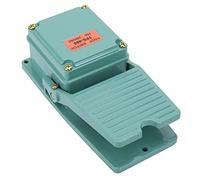 Obetuens Commutateur à Pédale AC 250V 3a 1NO 1NC, Pédale électrique TFS-402 Commutateur à Pédale Momentané Pédale en Aluminium idérap