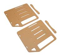 Obetuens Support Acrylique De Disque Dur De DIY pour L'Installation des Disques Durs Multiples De 3,5 Pouces Et des Fans Multiples De 8Cm ParenthèSe De Disque Dur De DIY, Trou PréCis De (4 Couches)