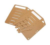 Obetuens Support Acrylique De Disque Dur De DIY pour L'Installation des Disques Durs Multiples De 3,5 Pouces Et des Fans Multiples De 8Cm ParenthèSe De Disque Dur De DIY, Trou PréCis De (6 Couches)