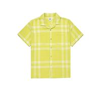 Obey Chemise jaune / blanc, Taille XXL