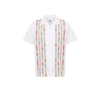 Obey Chemise 'Jules' mélange de couleurs / blanc, Taille S