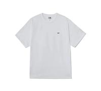 Obey, Homme, Tops, Blanc, Taille: L Flamme Pochoir Tee Coton Manches Courtes