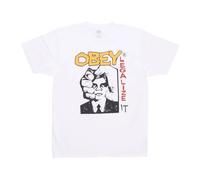 Obey, Homme, Tops, Blanc, Taille: XL Legalize It Classic Pigment Tee