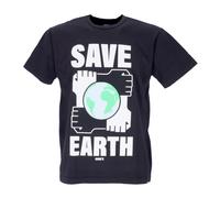 Obey, Homme, Tops, Noir, Taille: S Eco Tee T-Shirt Col Rond Noir
