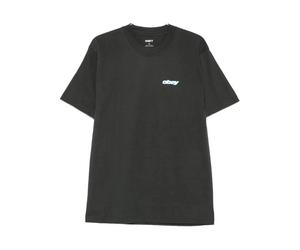 Obey - Lips Tee - Homme - Tops - Noir - Taille: XL