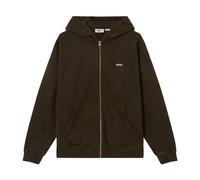Obey - Lowercase Pigment Zip Hood - Homme - Sweatshirts et sweats à capuche - Vert - Taille: S