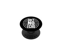 Obey NO Echo Esprit Libre Voix Personnelle PopSockets PopGrip Adhésif