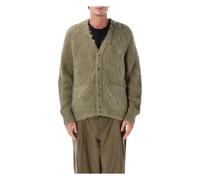 Obey - Patron Cardigan - Homme - Pulls - Vert - Taille: L