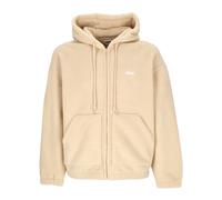 Obey - Veste à capuche en polaire zippée - Homme - Sweatshirts et sweats à capuche - Beige - Taille: XL