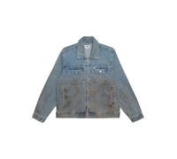 Obey Veste camionneuse veste en denim leger avec effet vintage - lourde lumiere vintage S