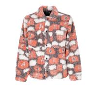 Obey - Veste Doublée Sherpa Orange Multi - Homme - Vestes - Multicolore - Taille: M