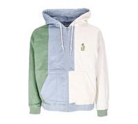 Obey - Veste en Velours Matelassée avec Capuche Réglable - Femme - Sweatshirts et sweats à capuche - Multicolore - Taille: 40 FR