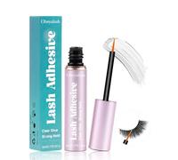 Obeyalash Colle Faux Cils White - Transparente Faux Cils Colle Latex Free Lash Glue Waterproof Eyelash Glue Dries Clear in 20s, Strong Hold for Strip Lashes Adhesive