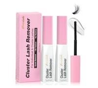 Obeyalash Remover Cils Extension Dissolvant Extension Adhesive 10ml/0.35oz Irritation Faible Gel Remover Cluster Lashes Faux Cils Individuel Depose Colle Lash Adhesive (2pcs)
