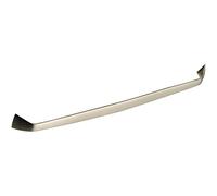 OBF 72 2487 18 Grimme Poignée de meuble Theras (poignée fine), largeur 146 mm ZN effet acier inoxydable mat, argent, espacement des trous 320 mm