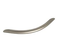 OBF-Online-Discount 72 1393 09 Grimme Basic Poignée de meuble Meduna en acier nickelé mat Diamètre 10 mm Largeur 115 mm Espacement des trous 96 mm