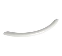 OBF-Online-Discount Grimme 1394 10 Basic Meduna 72 Poignée de tiroir incurvée Blanc Diamètre 10 mm Largeur 152 mm Entraxe 128 mm