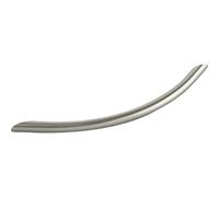 OBF ZOUXO 72139519 Grimme Basic Ingenio Poignée de tiroir incurvée effet acier inoxydable Argenté Diamètre 10 mm/largeur 190 mm Espacement des trous 160 mm