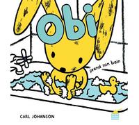 Obi prend son bain - Carl Johanson - Albin Michel Jeunesse - cartonné - Album jeunesse