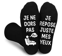 Obidodi Chaussettes Humour Homme 43-46, Idee Cadeau Homme Anniversaire Noel Original Utile Chausettes Drôle, Noël Fête des Pères pour Papa Grand Pere Famille
