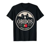 Obidos Portugal City Travel Expérience Portugal T-Shirt