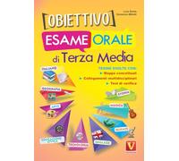 Obiettivo esame orale di terza media. Tesine svolte con mappe concettuali, esposizione degli argomenti, collegamenti multidisciplinari
