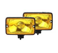 OBIOZZ Feux latéraux pour auto Pour Peugeot 205 Pour GTI Pour CTI 106 306 Mi16 12V Projecteur Lampe Conduite Antibrouillard Clignotant Latéral (Color : Jaune)