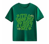 OBiQuzz Nœud papillon décontracté T-shirt à manches courtes pour bébé St Day Middle et grand enfant Personnalité rétro Personnalité 2D Impression Enfants Ample Manches Courtes Pull Femme, AG, 4-5 ans