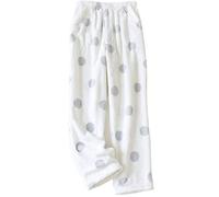 OBiQuzz Pantalon de Pyjama en Polaire pour Homme - Coupe Décontractée, Flanelle, Jogging, Loisirs, Détente - Idéal pour l'Hiver