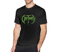 Obitu-ARY Band Logo Mens Tee Funny Short Sleeve T-Shirt Black M