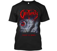 Obituary Cause of Death American Vintage Logo T Shirt