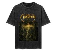 Obituary The End Complete Album Band Mens T-Shirt Black Unisex Top Tee S