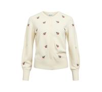 OBJECT Cardigan 'OBJEbba' crème / vert foncé / rose / rouge, Taille XS