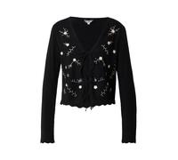 OBJECT Cardigan 'OBJTHESS' crème / noir / blanc, Taille L