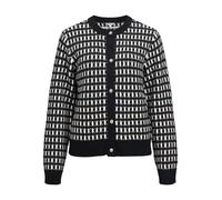 OBJECT Cardigan 'OBJThess' noir / blanc, Taille XS