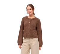 OBJECT Objsaggia Re L/S Knit Cardigan Noos pour XS Marron