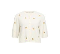 OBJECT Cardigan 'Thess' jaune / vert / blanc, Taille XL