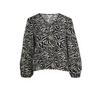 OBJECT Chemisier 'Leonora' noir / blanc, Taille XS