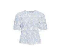 OBJECT Chemisier 'MYA' bleu clair / blanc, Taille M