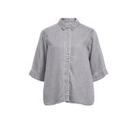 OBJECT Chemisier 'OBJFRAME' gris denim, Taille S