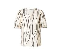 OBJECT Chemisier 'OBJJacira' crème / noir, Taille XL