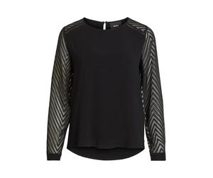 OBJECT Chemisier 'Zoe' noir, Taille XS