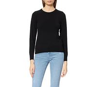 OBJECT COLLECTORS ITEM OBJTHESS L/S O-Neck Knit Pullover Noos Sweater, Noir, L Femme